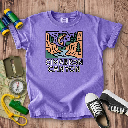 Cimarron Canyon State Park Kids Cotton T-Shirt