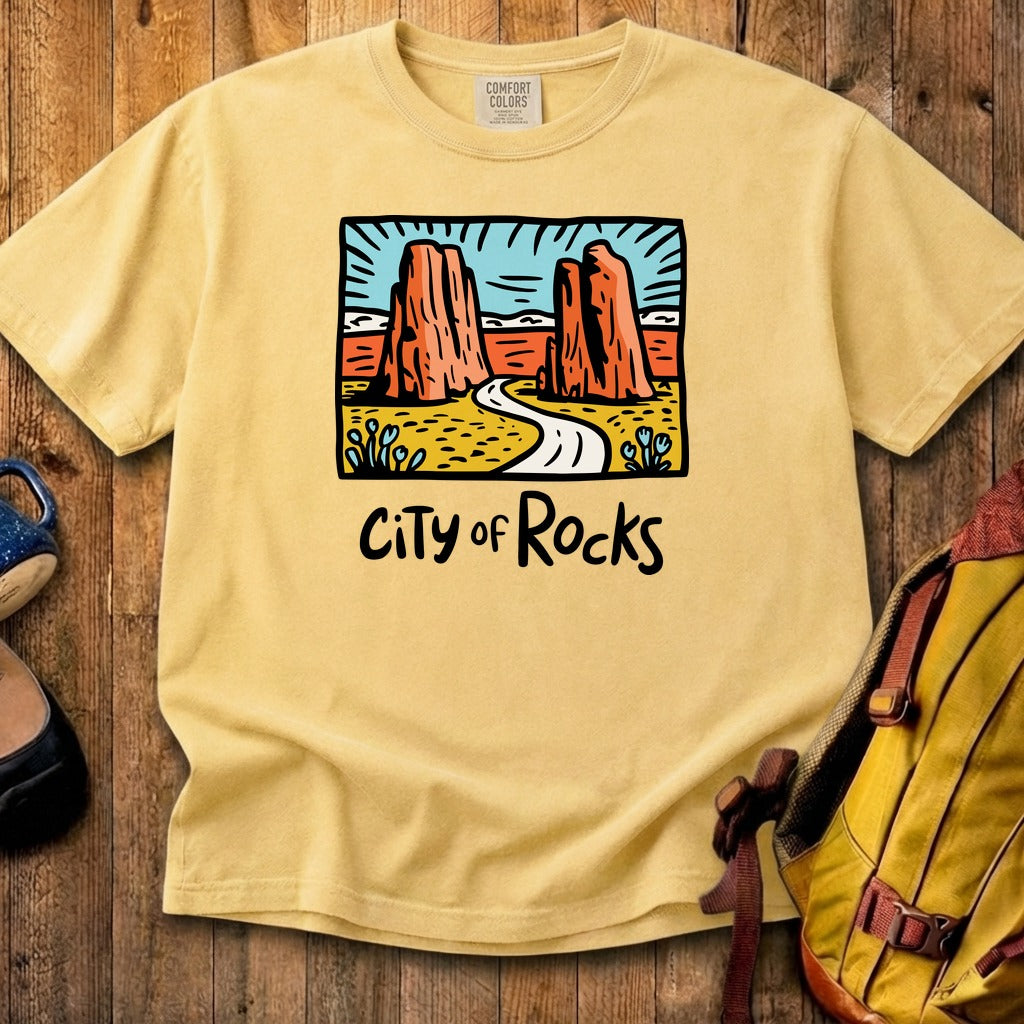 City of Rocks National Reserve Cotton T-Shirt