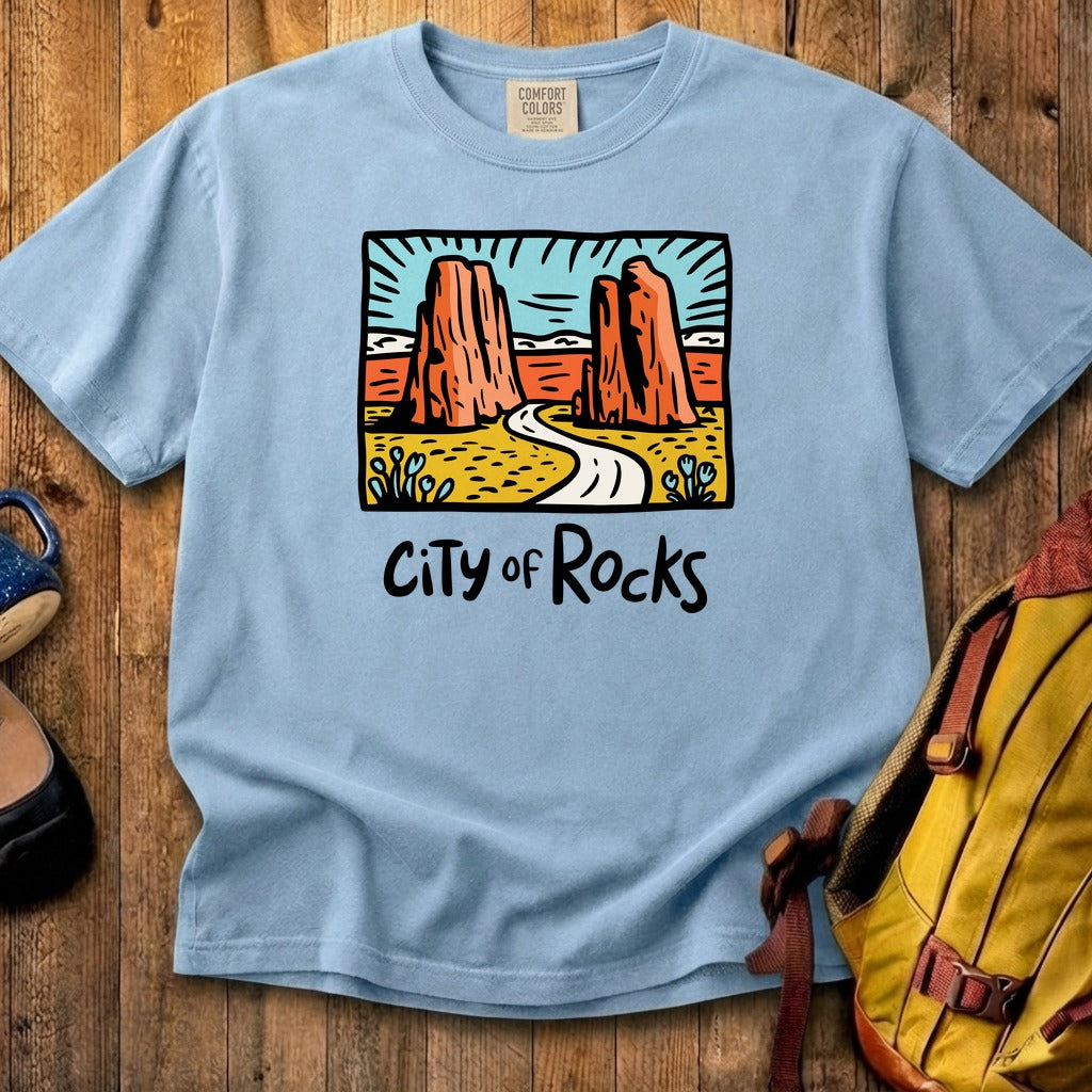 City of Rocks National Reserve Cotton T-Shirt