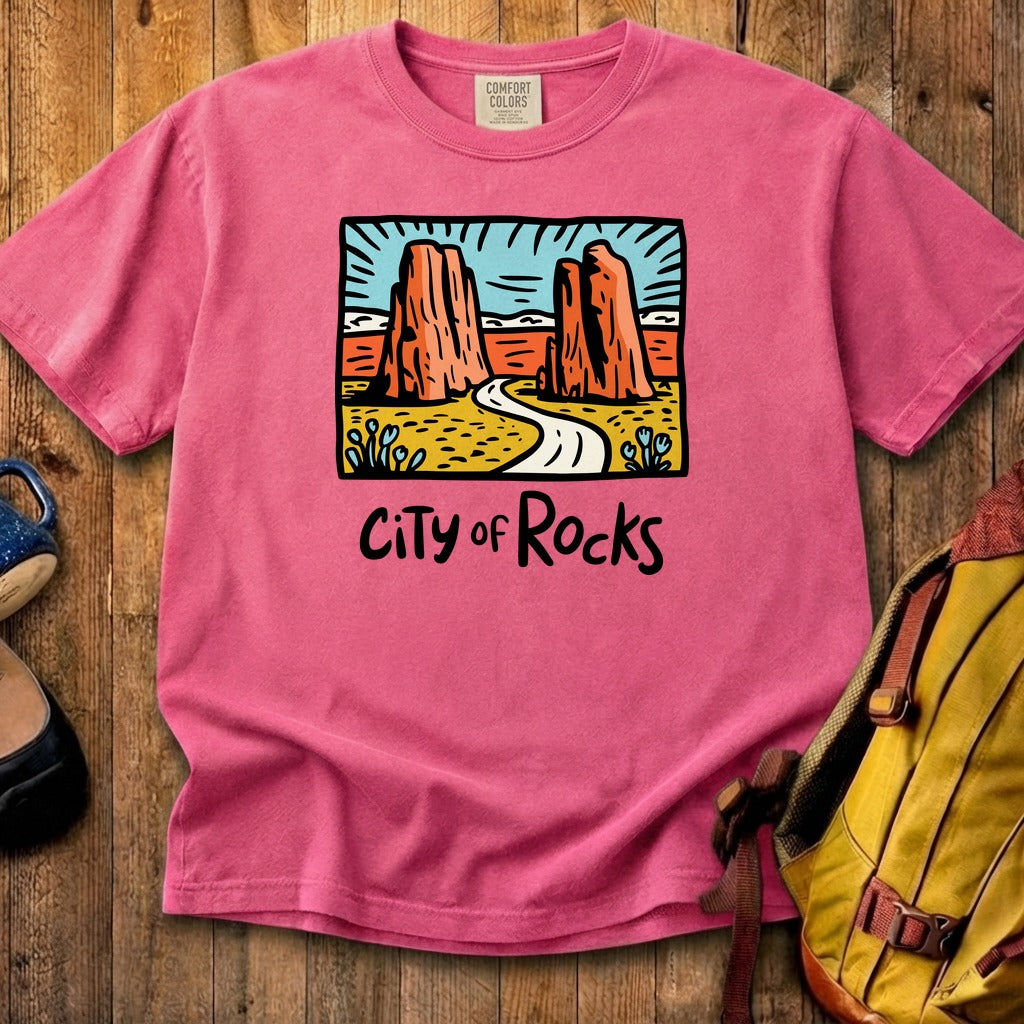 City of Rocks National Reserve Cotton T-Shirt
