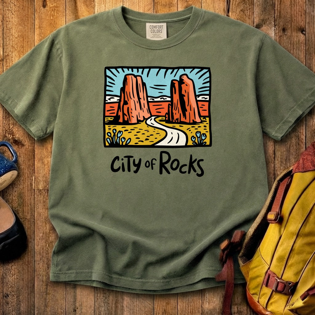 City of Rocks National Reserve Cotton T-Shirt