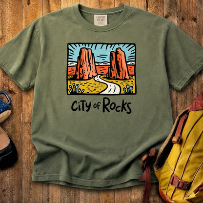 City of Rocks National Reserve Cotton T-Shirt