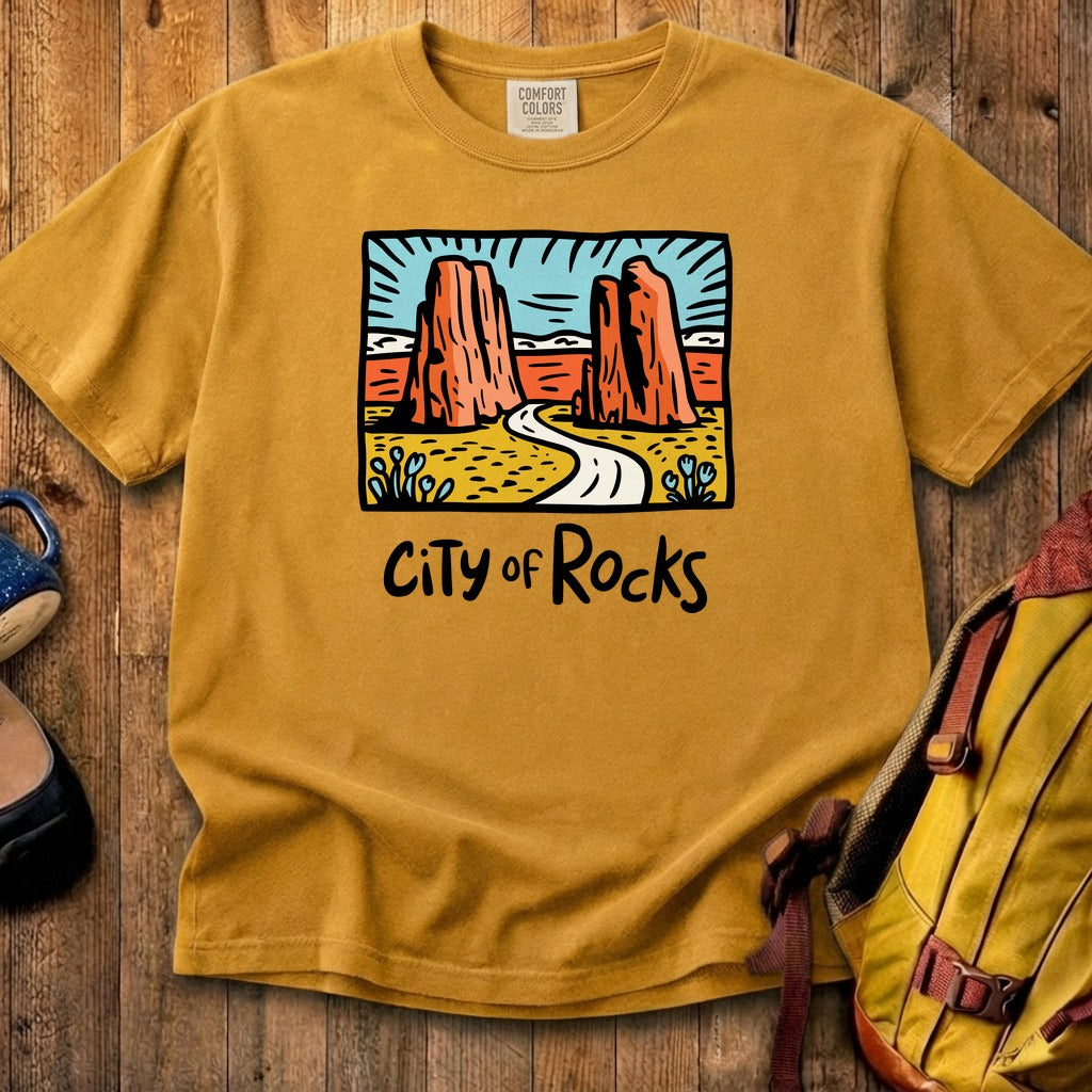 City of Rocks National Reserve Cotton T-Shirt