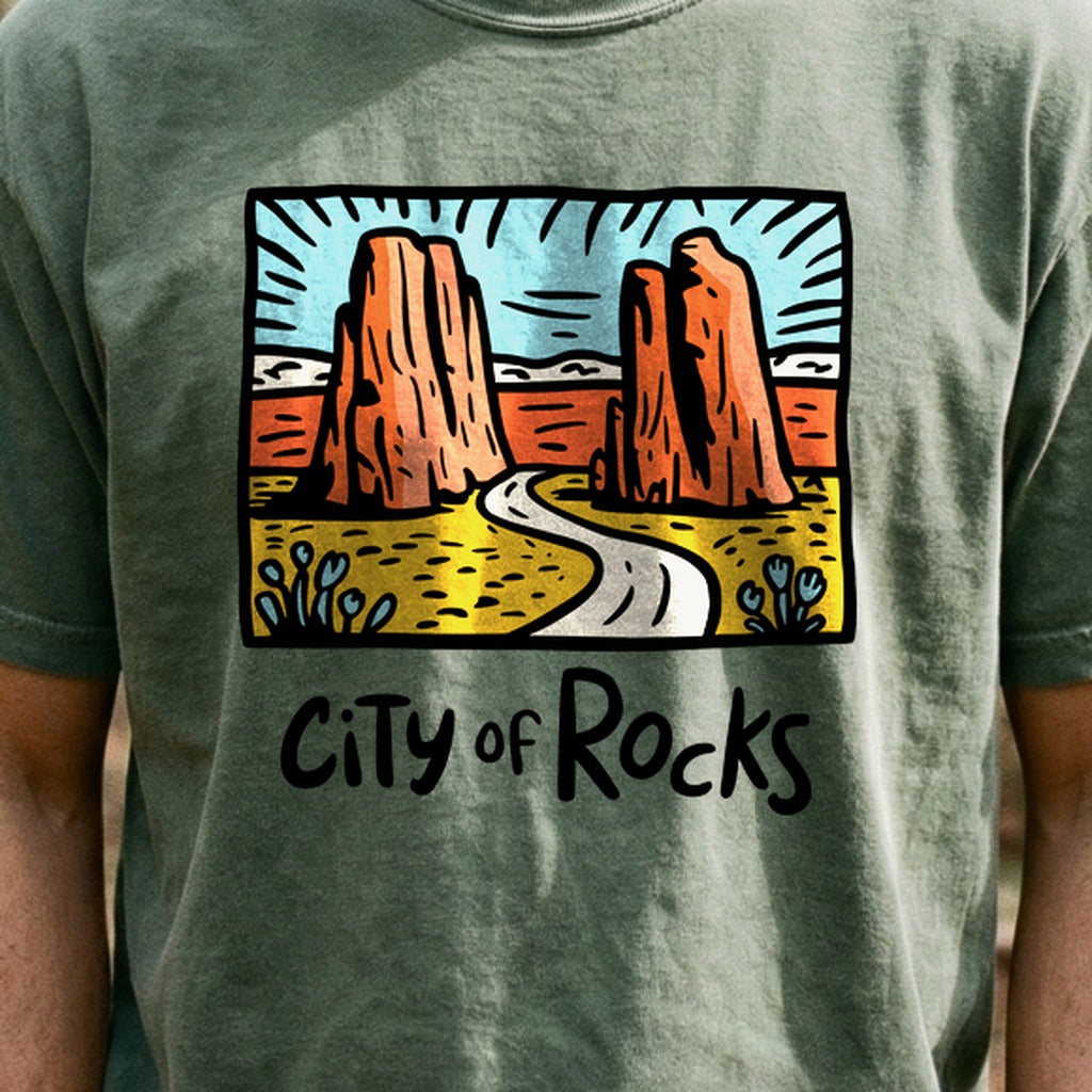 City of Rocks National Reserve Cotton T-Shirt