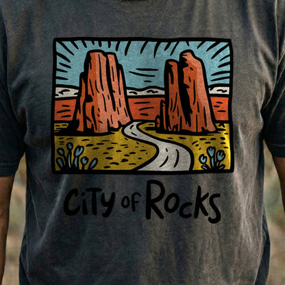 City of Rocks National Reserve Cotton T-Shirt