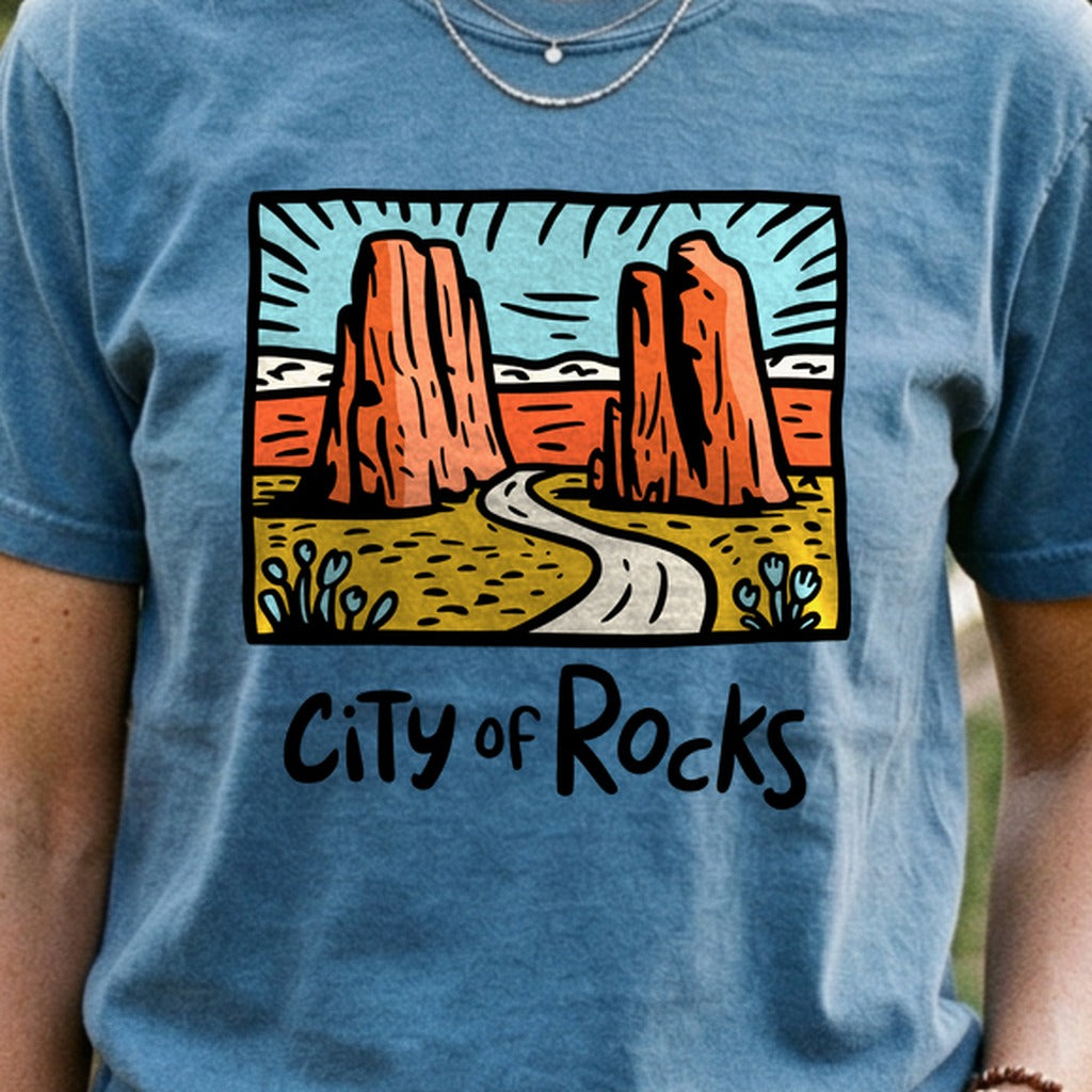 City of Rocks National Reserve Cotton T-Shirt