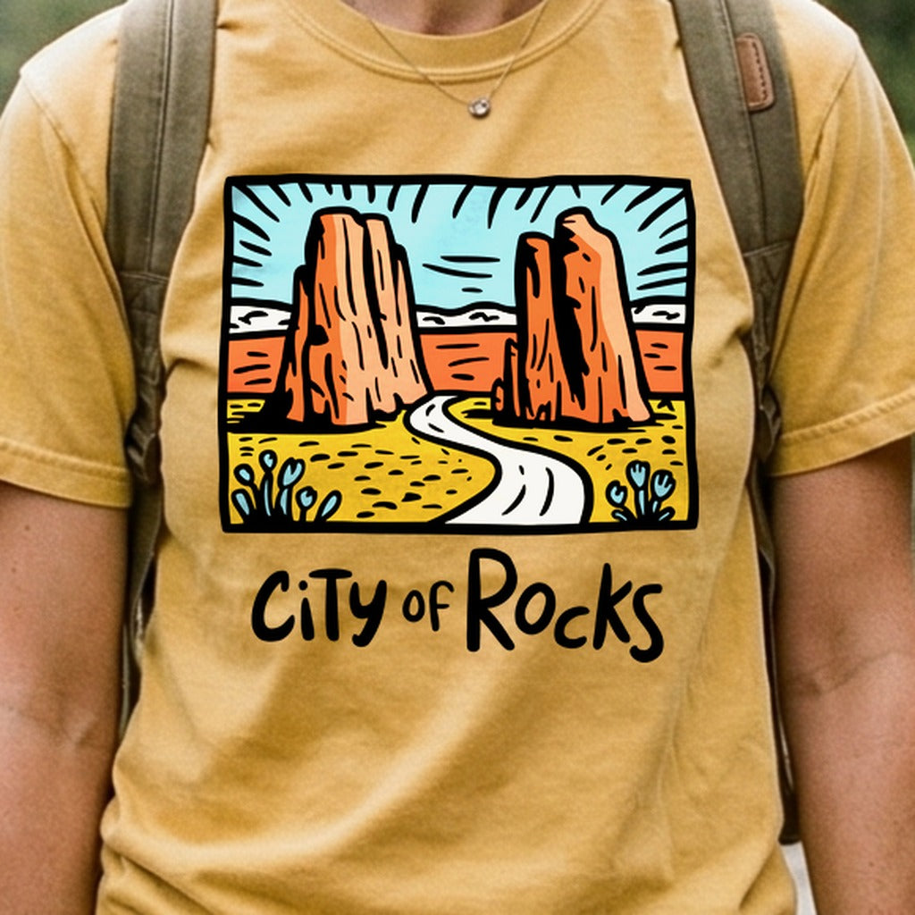 City of Rocks National Reserve Cotton T-Shirt