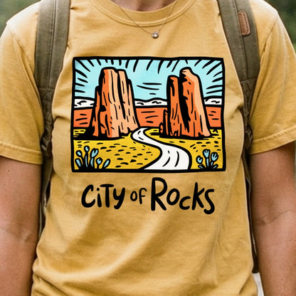City of Rocks National Reserve Cotton T-Shirt