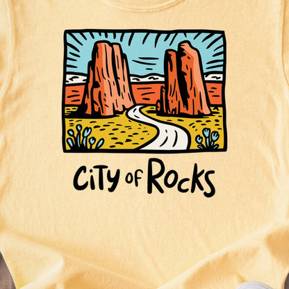 City of Rocks National Reserve Kids Cotton T-Shirt