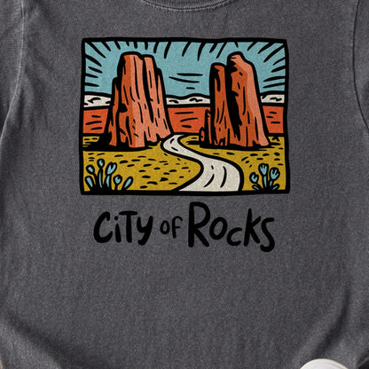 City of Rocks National Reserve Kids Cotton T-Shirt