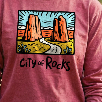 City of Rocks National Reserve Cotton Long Sleeve