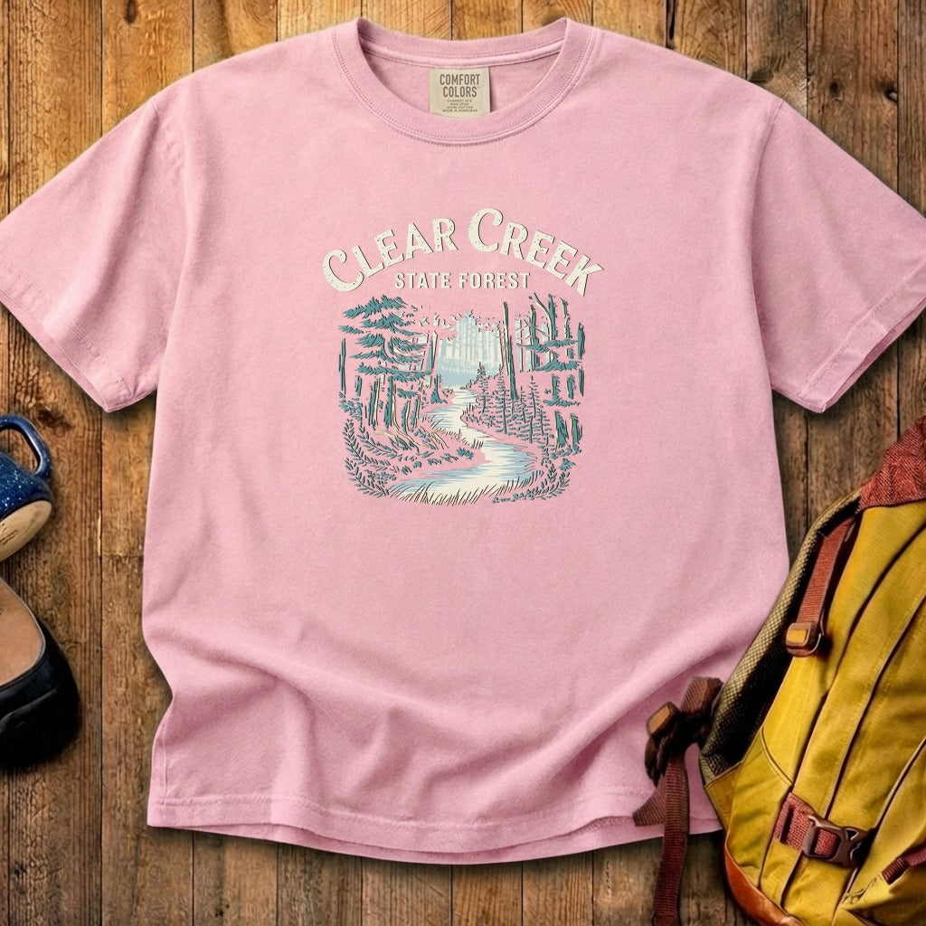 Clear Creek State Forest Cotton T-Shirt