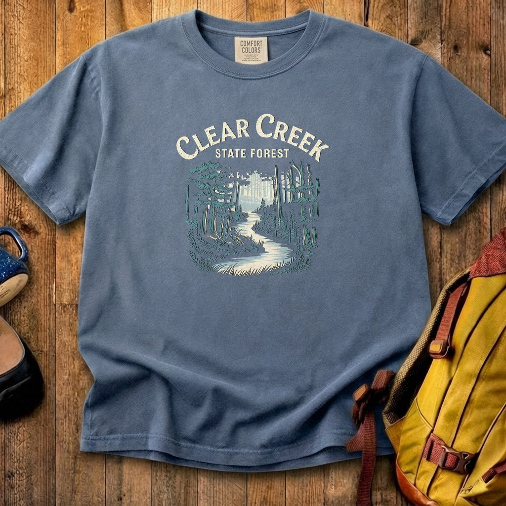 Clear Creek State Forest Cotton T-Shirt