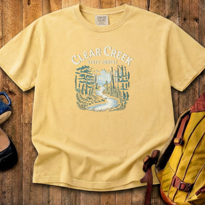 Clear Creek State Forest Cotton T-Shirt