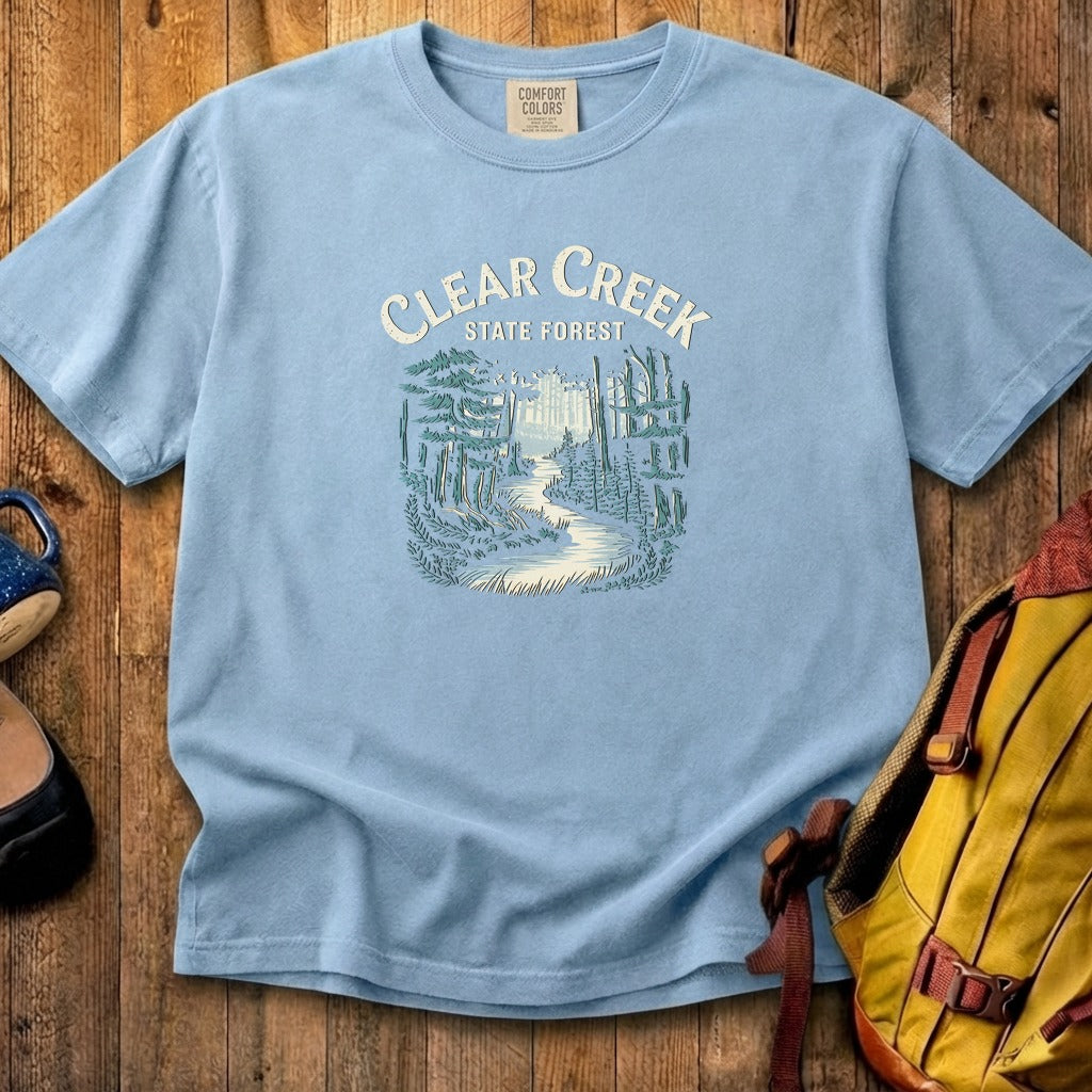 Clear Creek State Forest Cotton T-Shirt