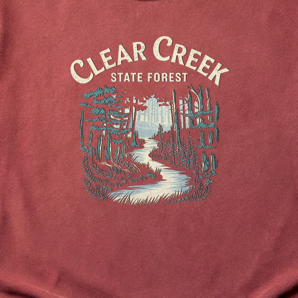 Clear Creek State Forest Cotton T-Shirt