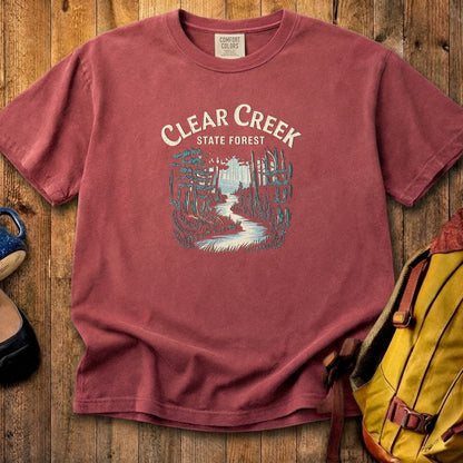 Clear Creek State Forest Cotton T-Shirt