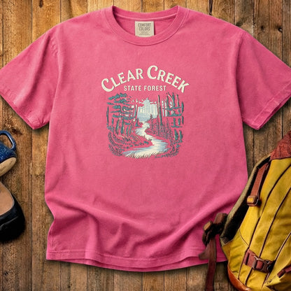 Clear Creek State Forest Cotton T-Shirt