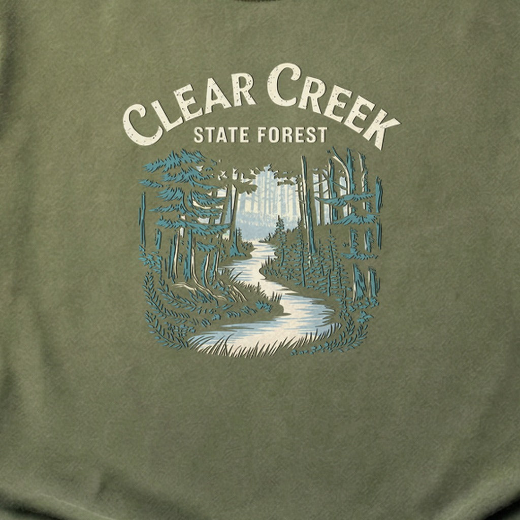 Clear Creek State Forest Cotton T-Shirt