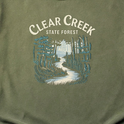 Clear Creek State Forest Cotton T-Shirt