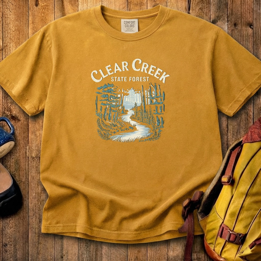 Clear Creek State Forest Cotton T-Shirt