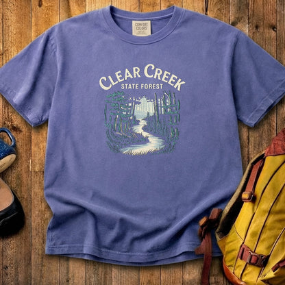 Clear Creek State Forest Cotton T-Shirt