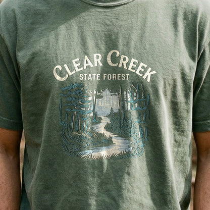 Clear Creek State Forest Cotton T-Shirt