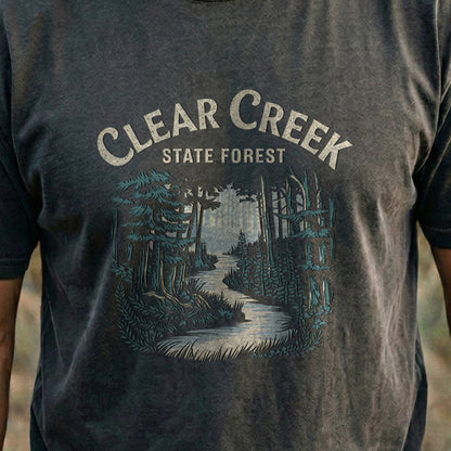 Clear Creek State Forest Cotton T-Shirt