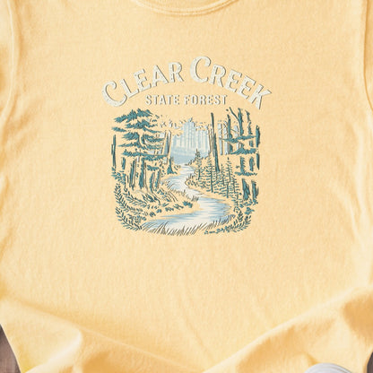 Clear Creek State Forest Kids Cotton T-Shirt