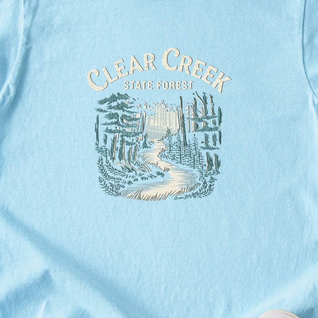 Clear Creek State Forest Kids Cotton T-Shirt