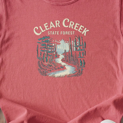 Clear Creek State Forest Kids Cotton T-Shirt