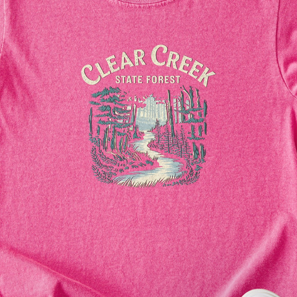 Clear Creek State Forest Kids Cotton T-Shirt