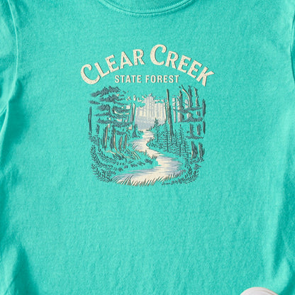 Clear Creek State Forest Kids Cotton T-Shirt