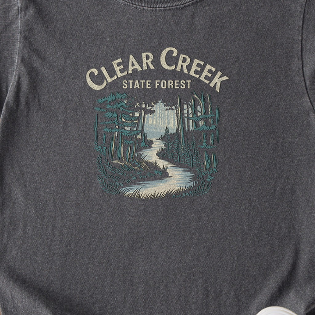 Clear Creek State Forest Kids Cotton T-Shirt