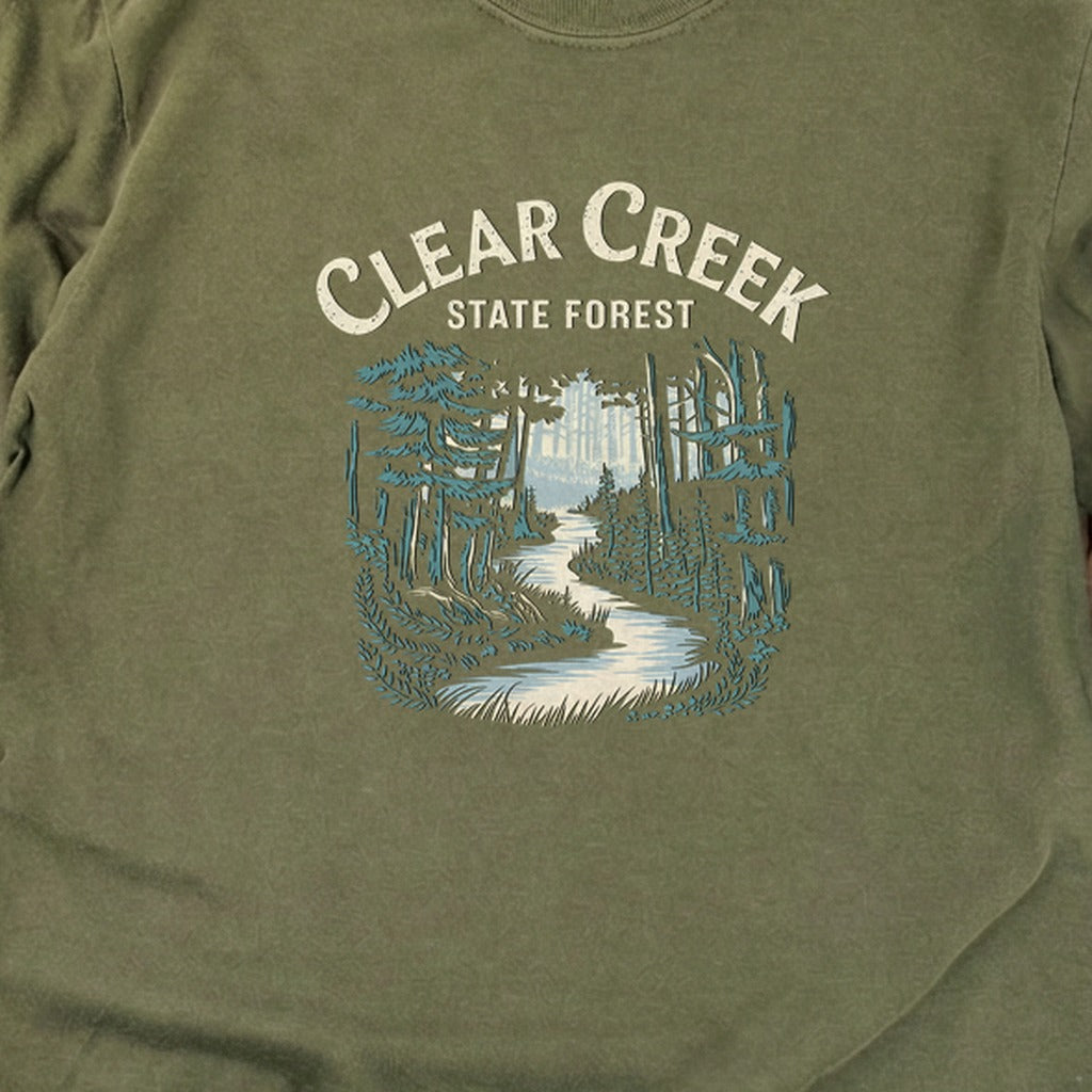 Clear Creek State Forest Cotton Long Sleeve