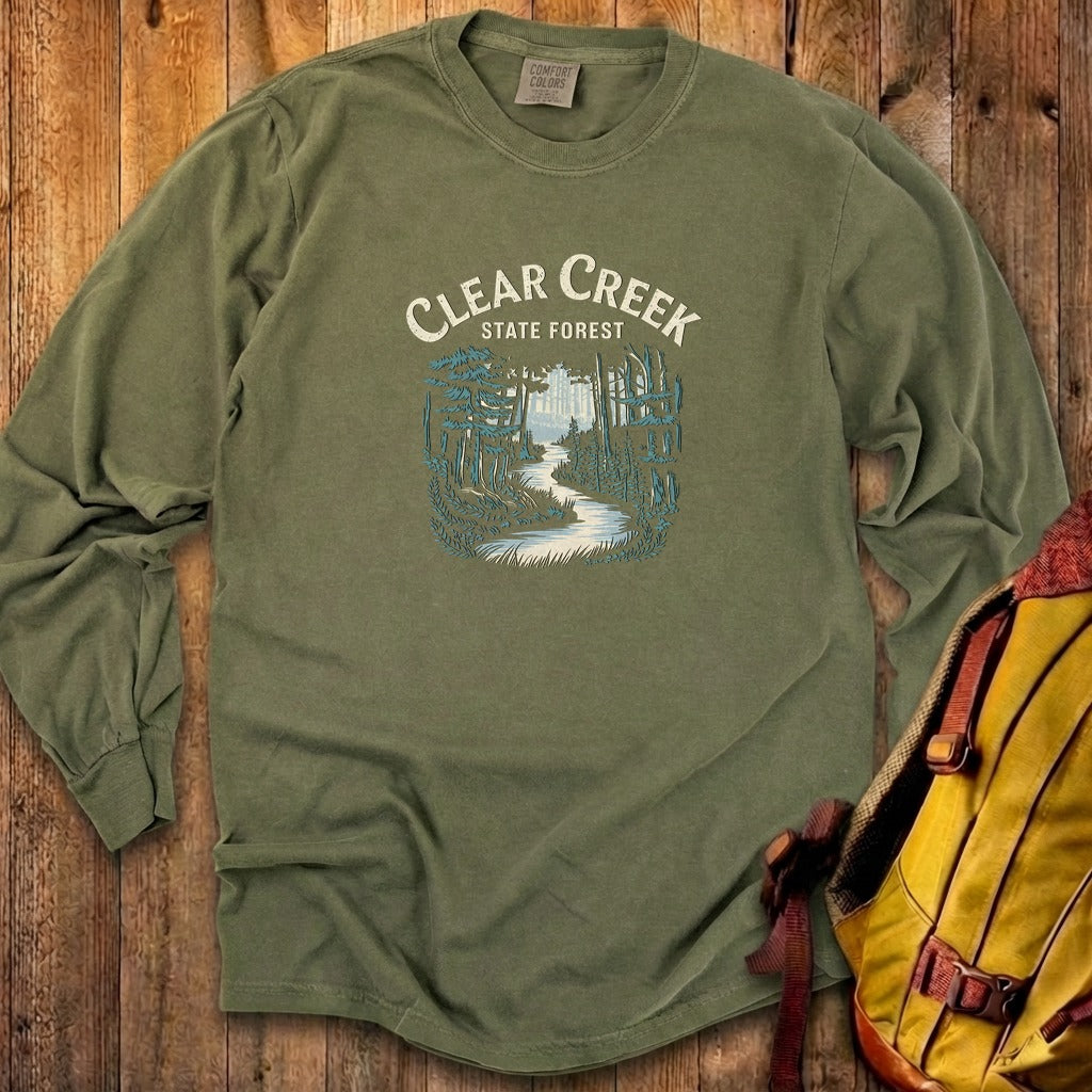 Clear Creek State Forest Cotton Long Sleeve