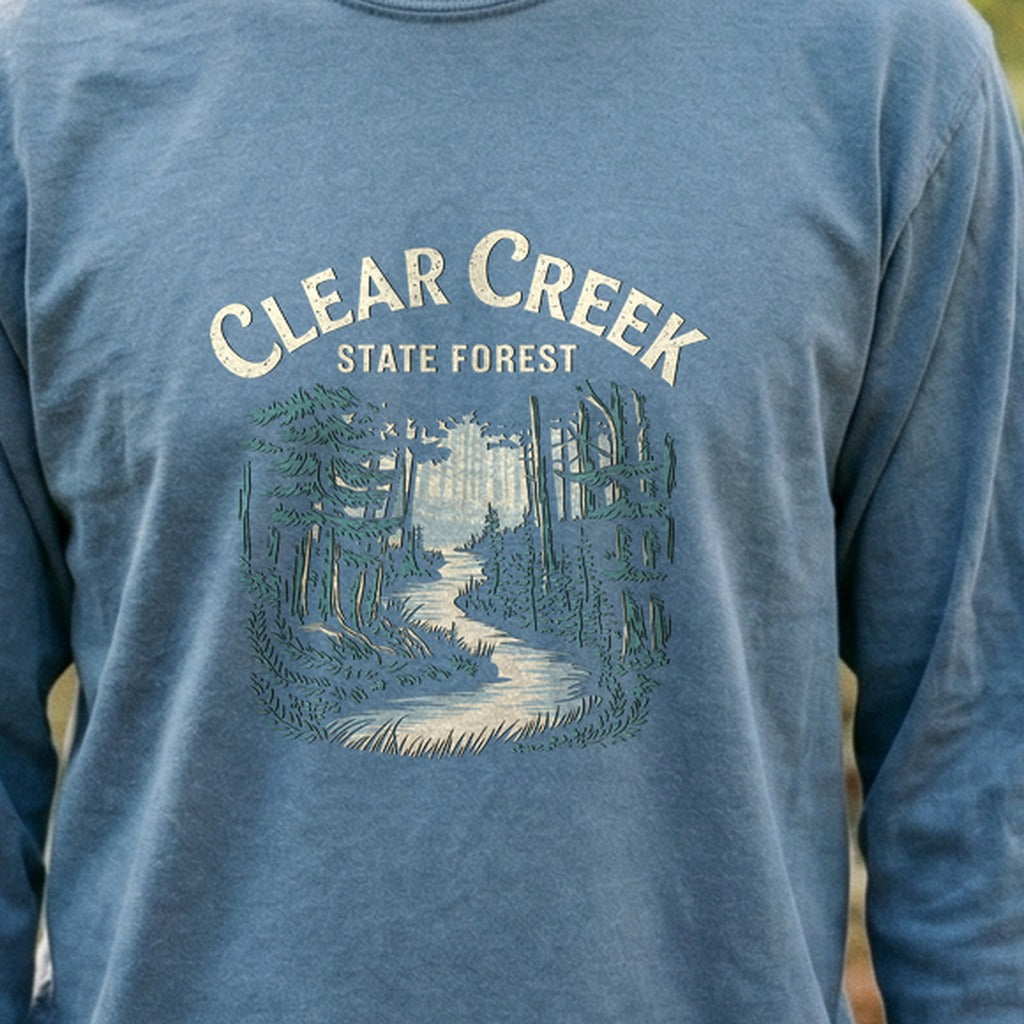 Clear Creek State Forest Cotton Long Sleeve