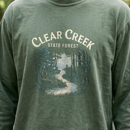 Clear Creek State Forest Cotton Long Sleeve