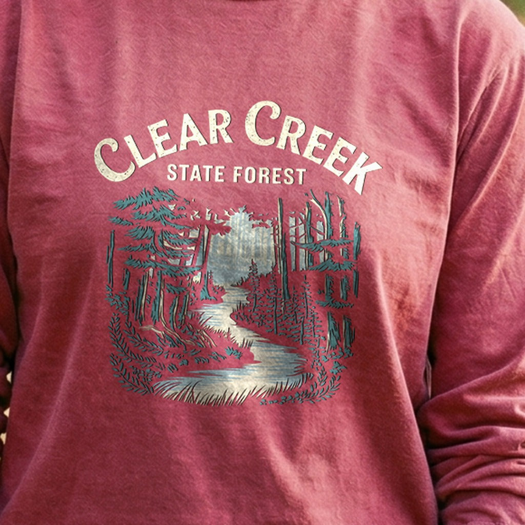 Clear Creek State Forest Cotton Long Sleeve