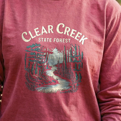 Clear Creek State Forest Cotton Long Sleeve