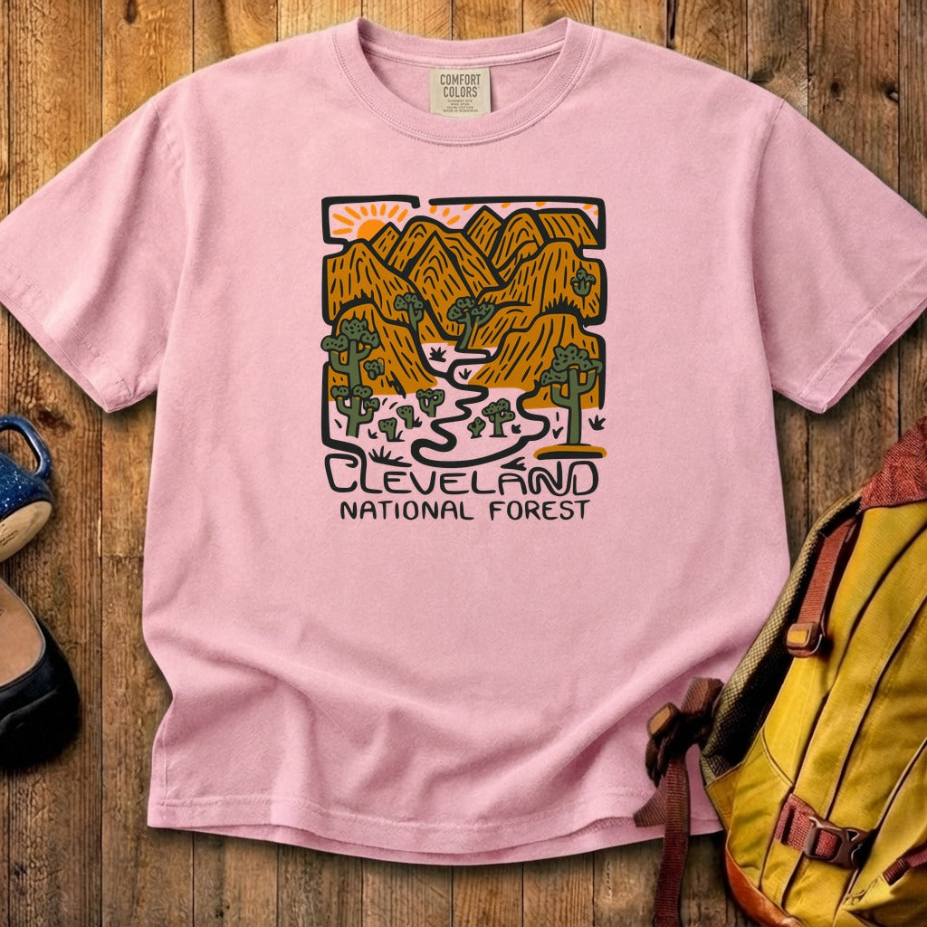 Cleveland National Forest Cotton T-Shirt