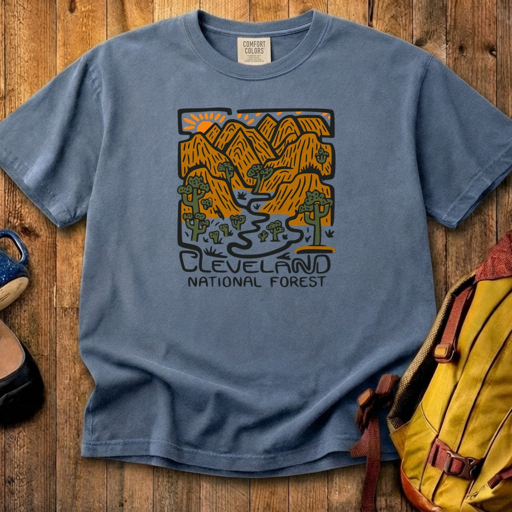Cleveland National Forest Cotton T-Shirt