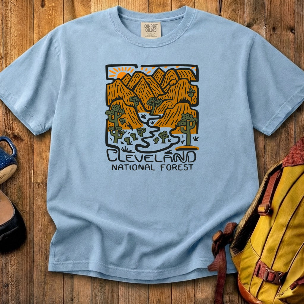 Cleveland National Forest Cotton T-Shirt