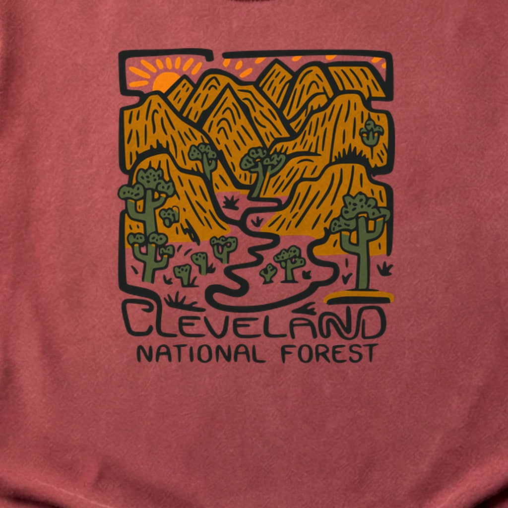 Cleveland National Forest Cotton T-Shirt