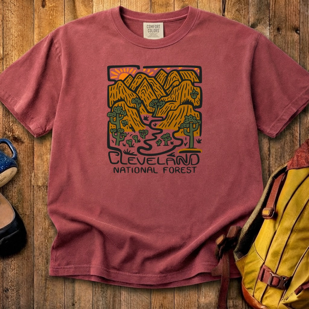 Cleveland National Forest Cotton T-Shirt