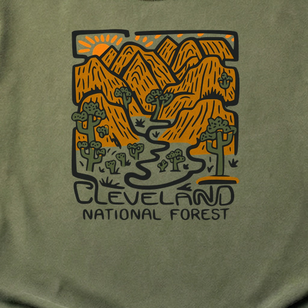 Cleveland National Forest Cotton T-Shirt