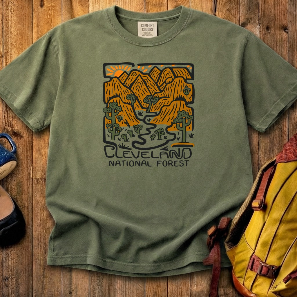 Cleveland National Forest Cotton T-Shirt