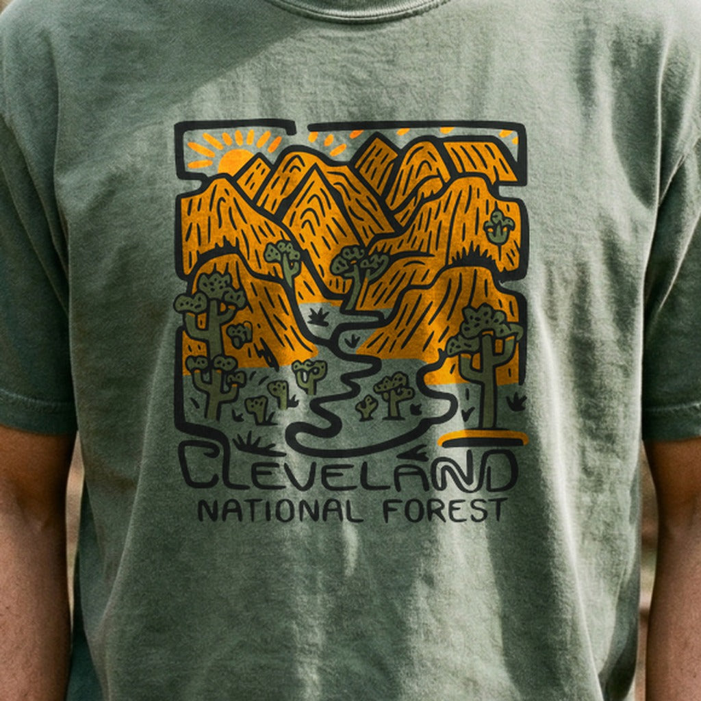 Cleveland National Forest Cotton T-Shirt