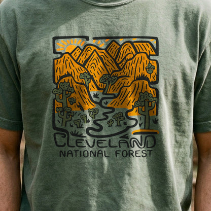 Cleveland National Forest Cotton T-Shirt