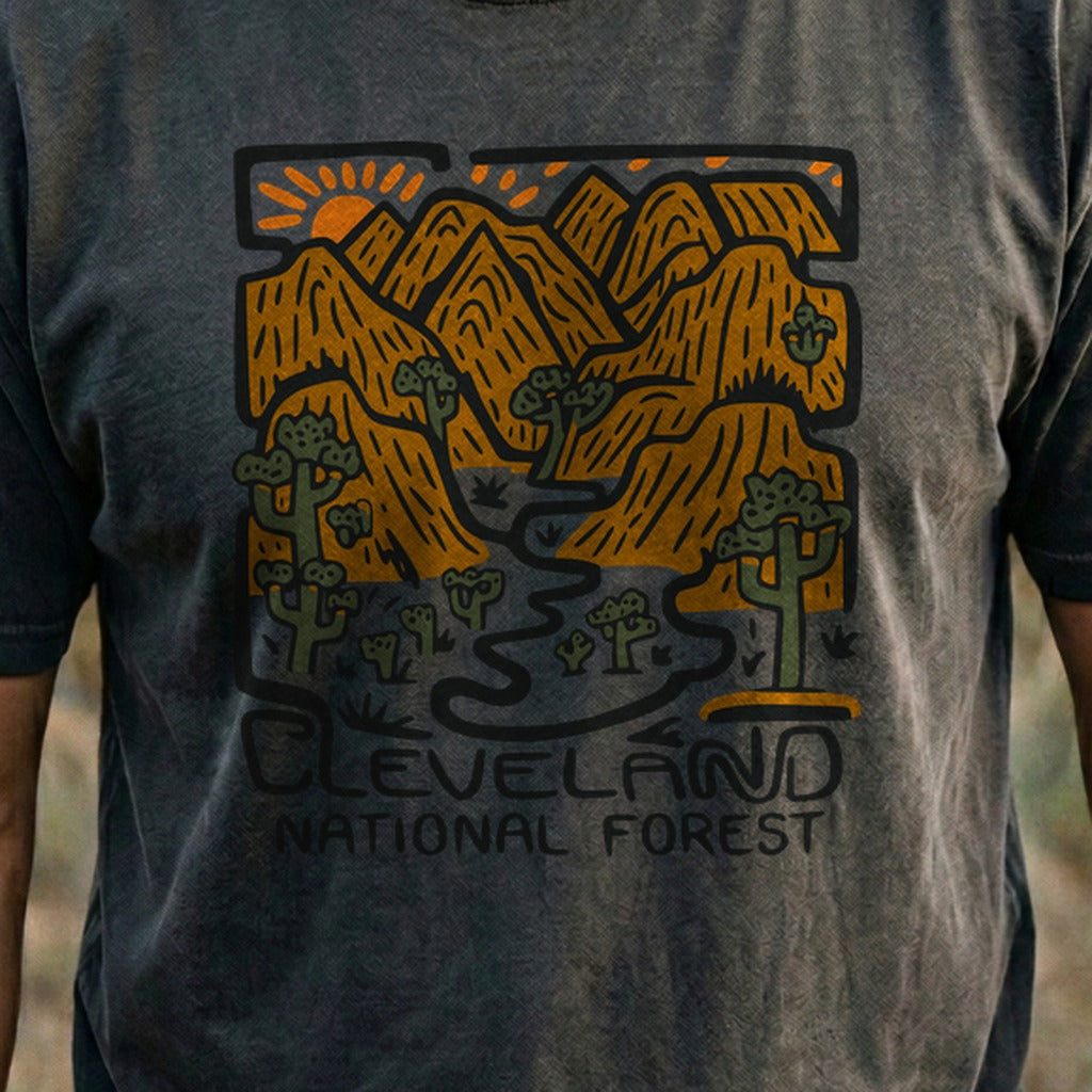 Cleveland National Forest Cotton T-Shirt